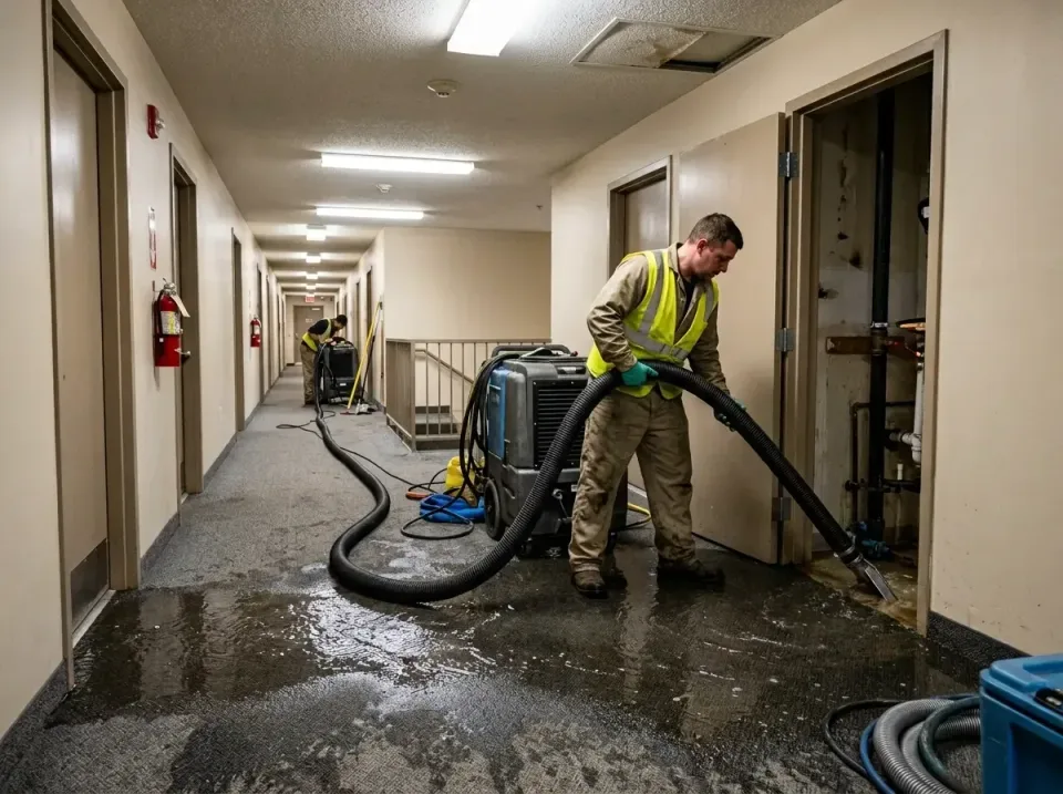 multi-unit-apartment-hallway-f-005 — frequently asked questions, Emergency Burst Pipe Water Extraction & Removal in Sisters,…